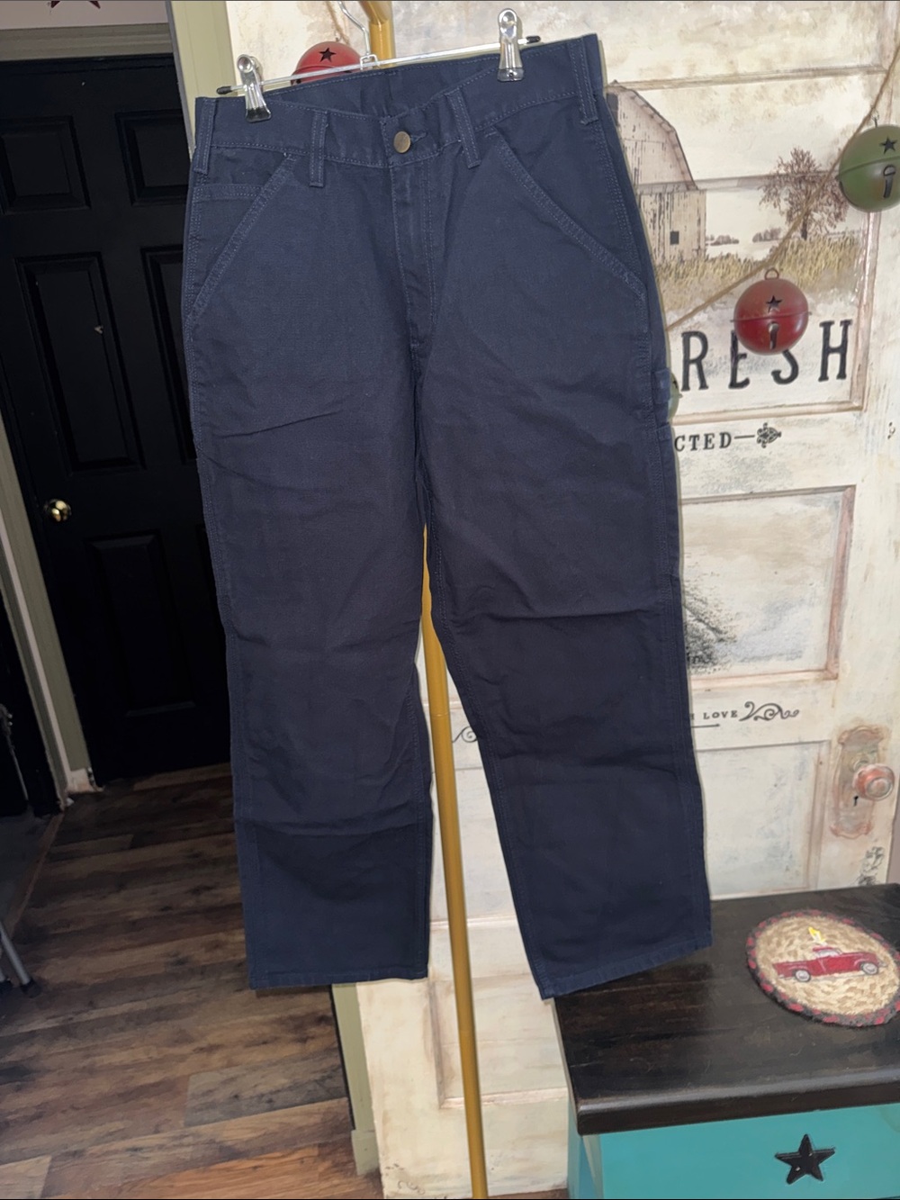 Carhartt Men's Navy Work Pants